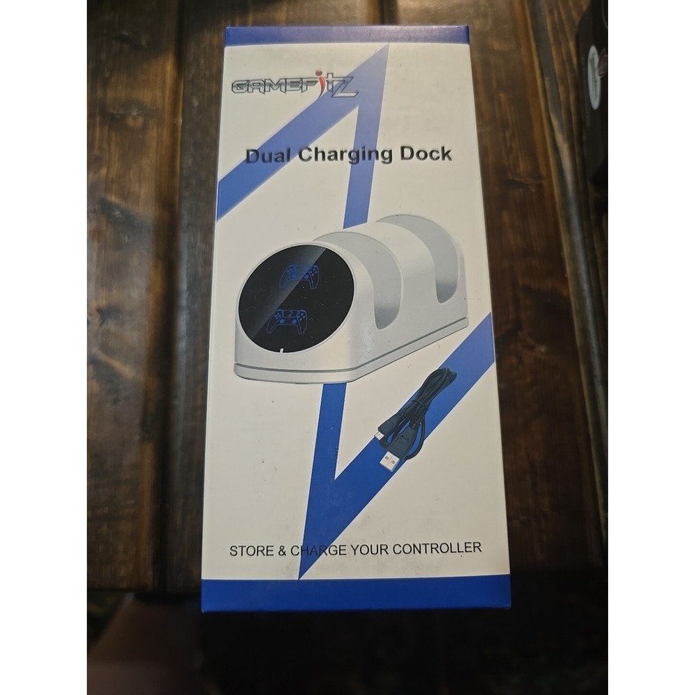GameFitz Dual Charging Dock for PlayStation 5, PS5 (GF18-001)™